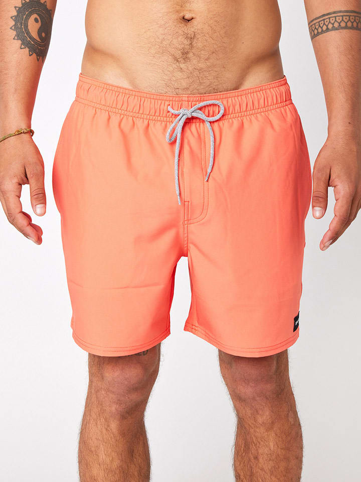 Rip Curl Szorty kąpielowe w kolorze czerwonym