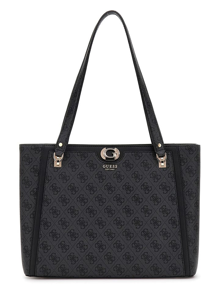 Guess Shopper bag w kolorze antracytowym - 35 x 25,5 x 9 cm