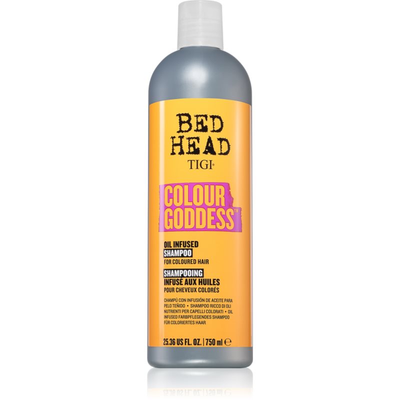 TIGI Bed Head Colour Goddess szampon olejowy do włosów farbowanych i po balejażu 750 ml