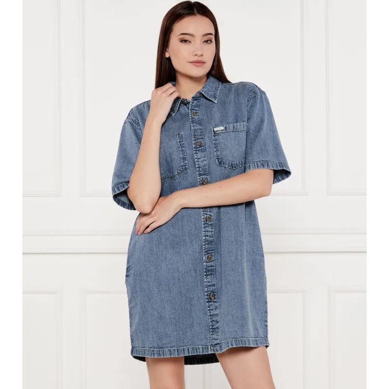 Guess Jeans Jeansowa sukienka