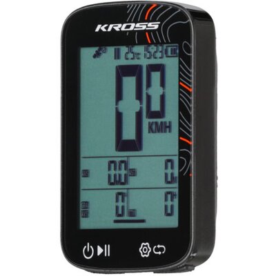 Licznik rowerowy KROSS KRC 426 GPS Podświetlany