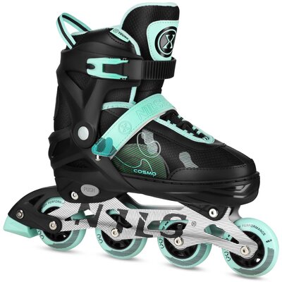 Łyżworolki NILS EXTREME Cosmo NA13808 ( 34-37) Zielony