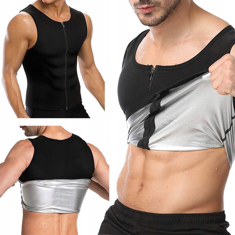 BLUZKA TERMICZNA ODCHUDZAJĄCA MODELUJĄCA WYSZCZUPLAJĄCA TANK TOP 4XL/5XL