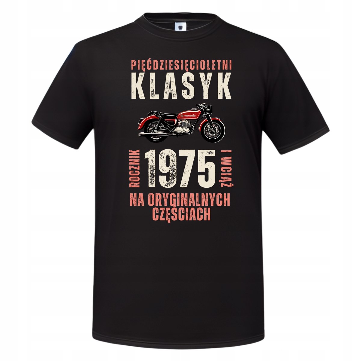 Koszulka męska prezent na 40 50 60 70 urodziny Klasyk Wpisz swój Rocznik