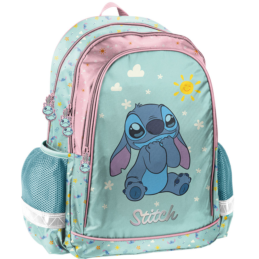 Plecak Trzykomorowy Lilo&stitch Disney DS25FF Paso