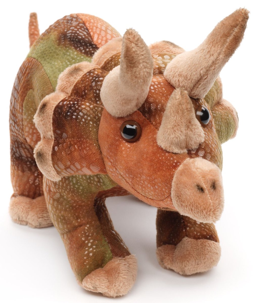 Maskotka Pluszak Dinozaur Triceratops Eco Friendly 40cm Prezent