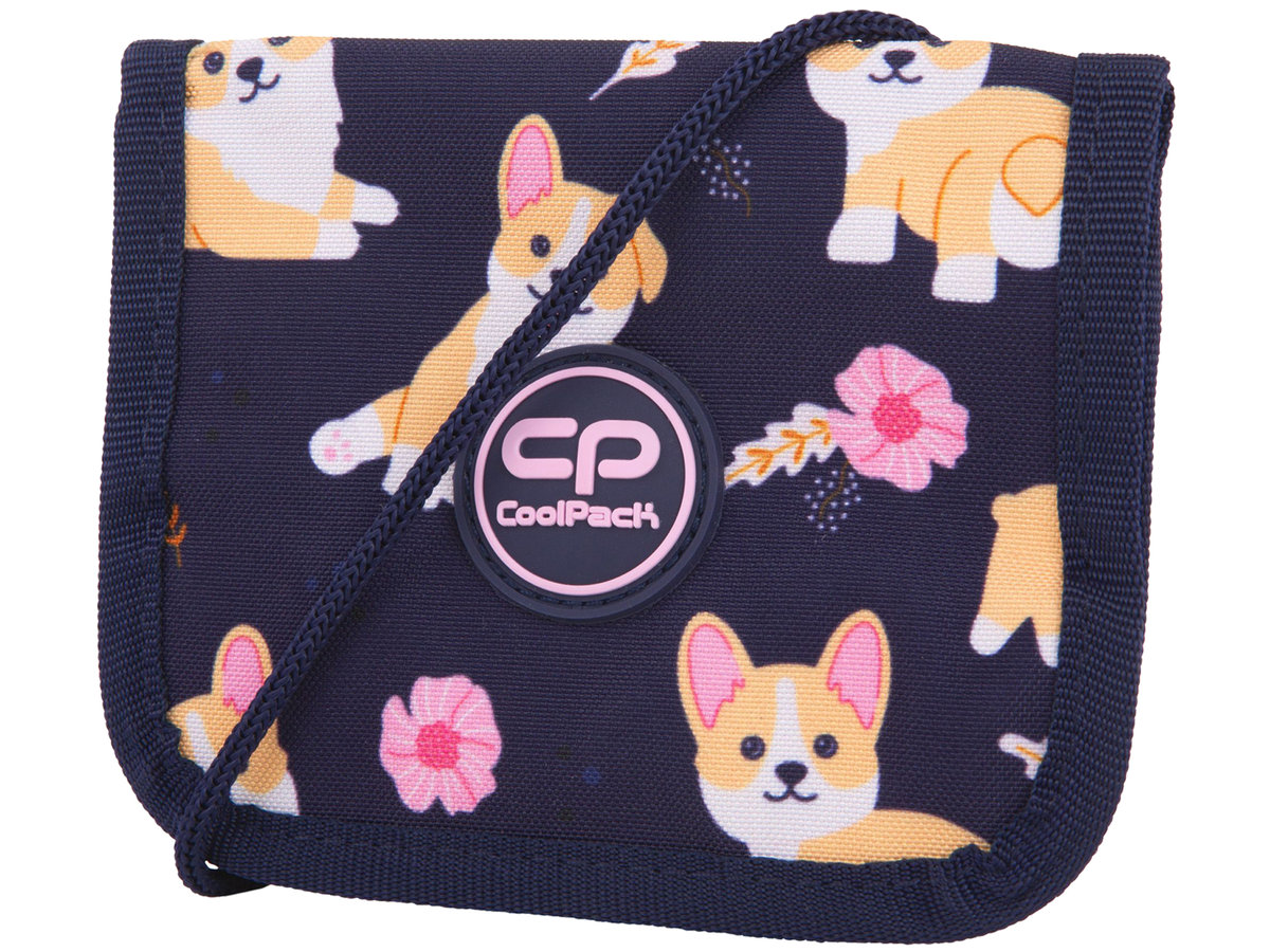 COOLPACK Dziecięcy PORTFEL na Sznurku na Rzep NILL ELISABETH Pies Piesek