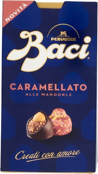 Czekoladki Caramellato alle Mandorle 200g - Baci karmel migdał włoskie