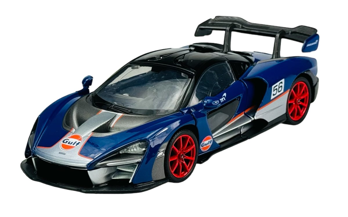 MOTORMAX McLAREN SENNA GULF NIEBIESKI 1:24 79668