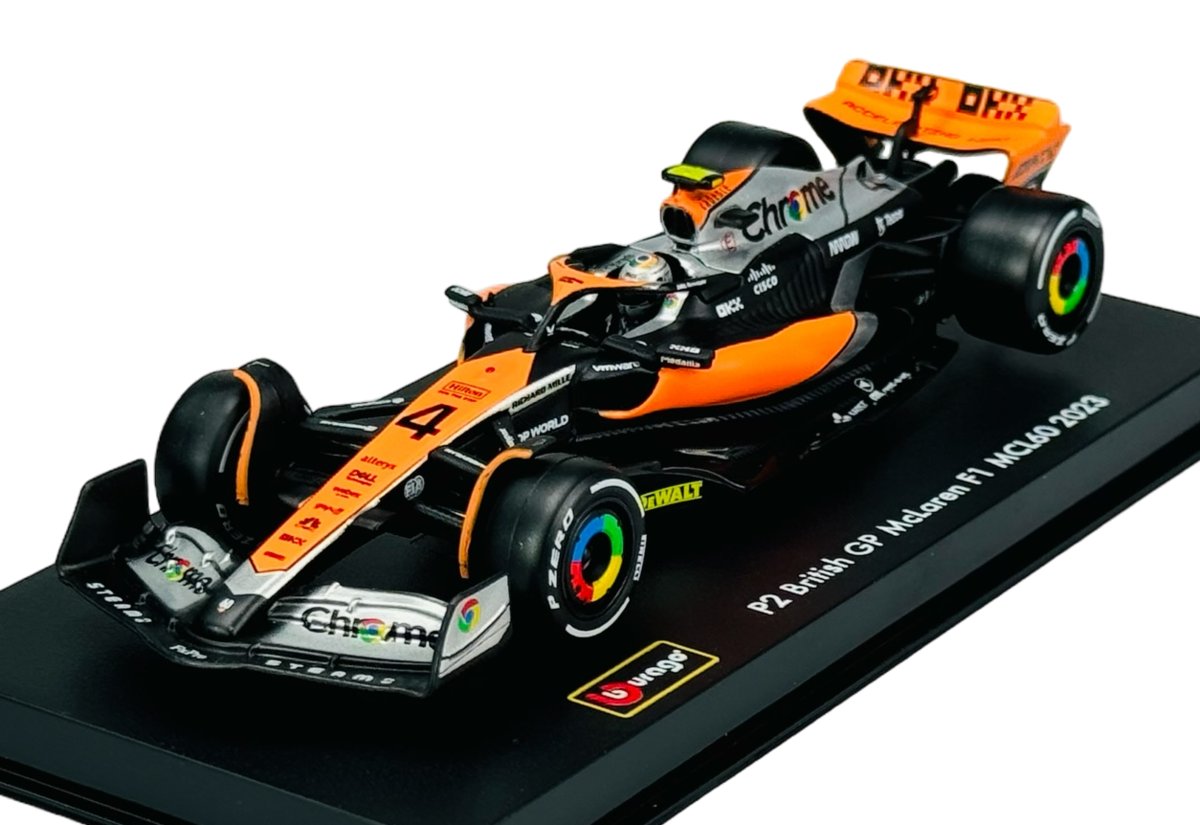BBURAGO McLAREN FORMULA 1 TEAM MCL60 #4 LANDO NORRIS Z GABLOTKĄ 38088 1:43