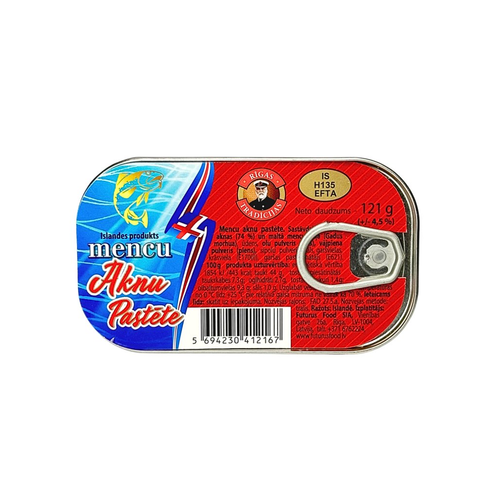 Pasztet z wątroby dorsza 