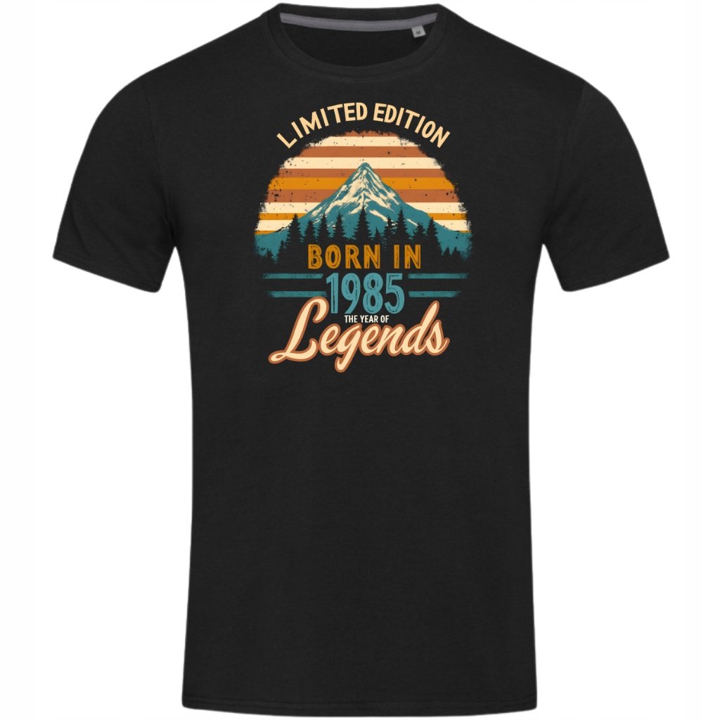 Koszulka męska na 30 40 50 60 urodziny The Year of Legends Limited Edition
