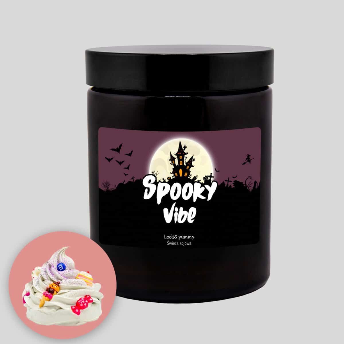 Świeca zapachowa Spooky Vibe – 180 ml (seria limitowana)