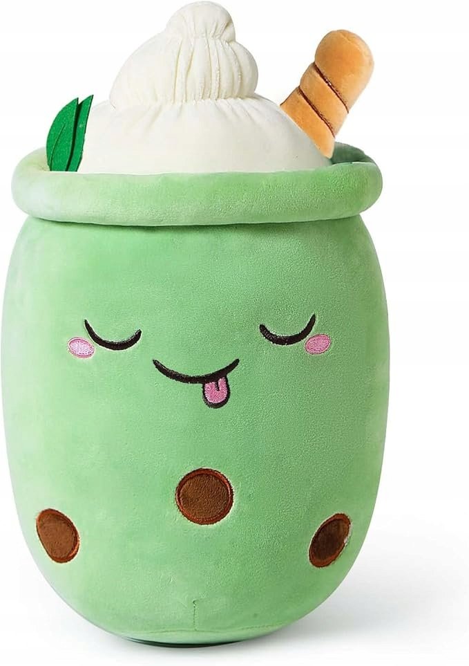 Pluszowe przytulanka poduszka Kawaii Bubble Tea pluszowa zabawka