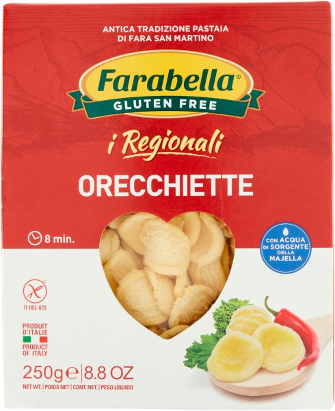 Makaron bezglutenowy Orecchiette 250g - Farabella