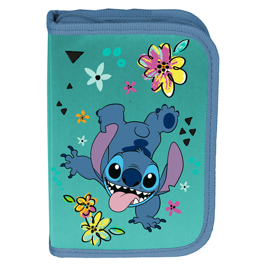 Piórnik jednokomorowy bez wyposażenia Stitch, Paso