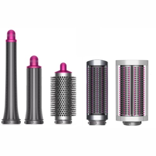 Oryginalny Zestaw Airwrap Dyson grafit/fuksja