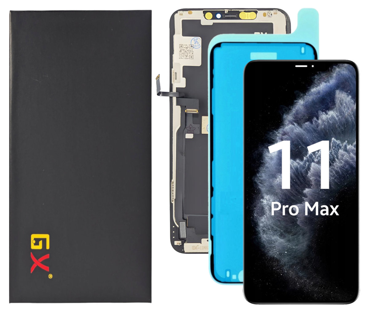 WYŚWIETLACZ EKRAN LCD DO IPHONE 11 PRO MAX GX OLED USZCZELKA