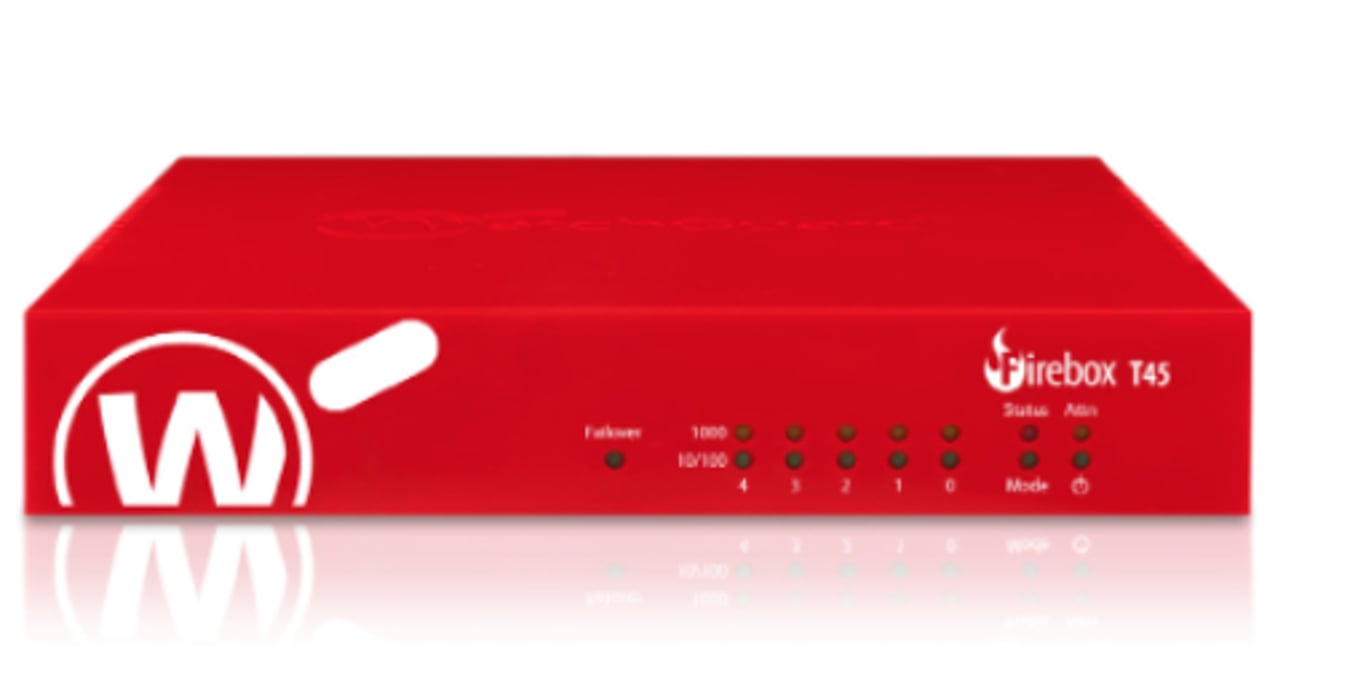 WatchGuard Firebox T45 firewall (hardware) 3,94 Gbit/s WGT45641