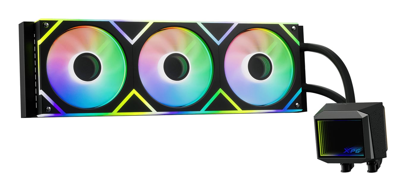 XPG LEVANTE II 360 Procesor Chłodnica cieczy all-in-one 12 cm Czarny 75261587