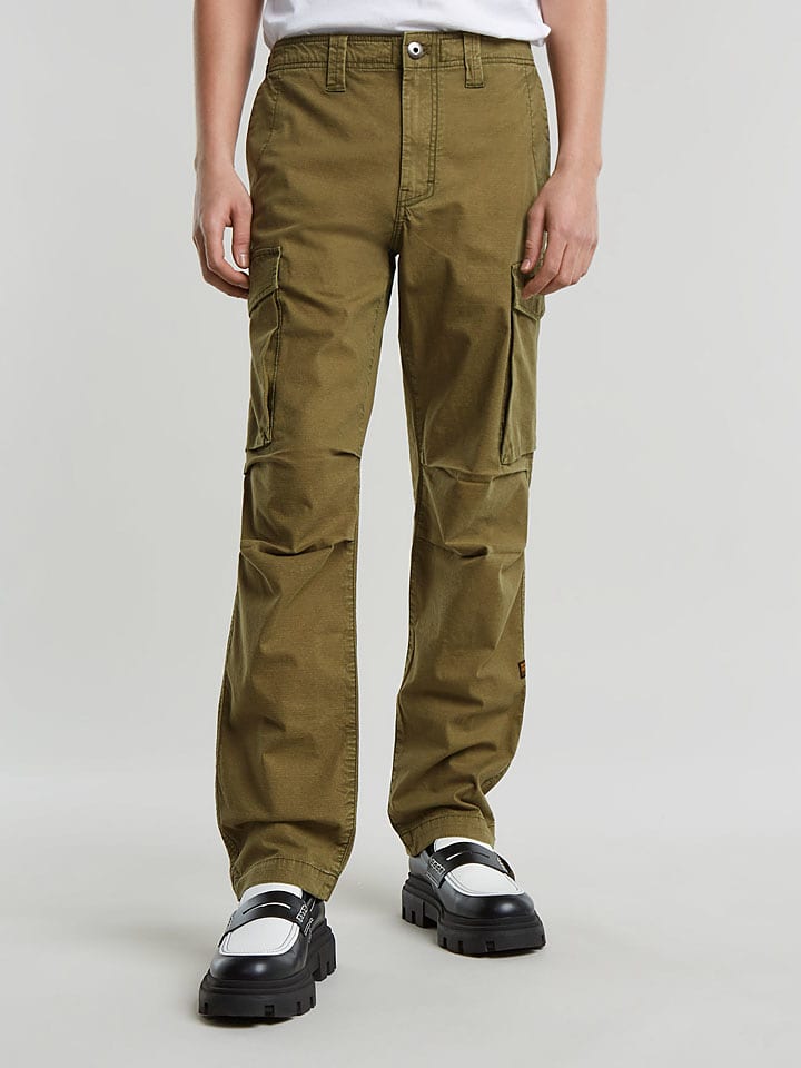 G-Star Bojówki - Regular fit - w kolorze khaki