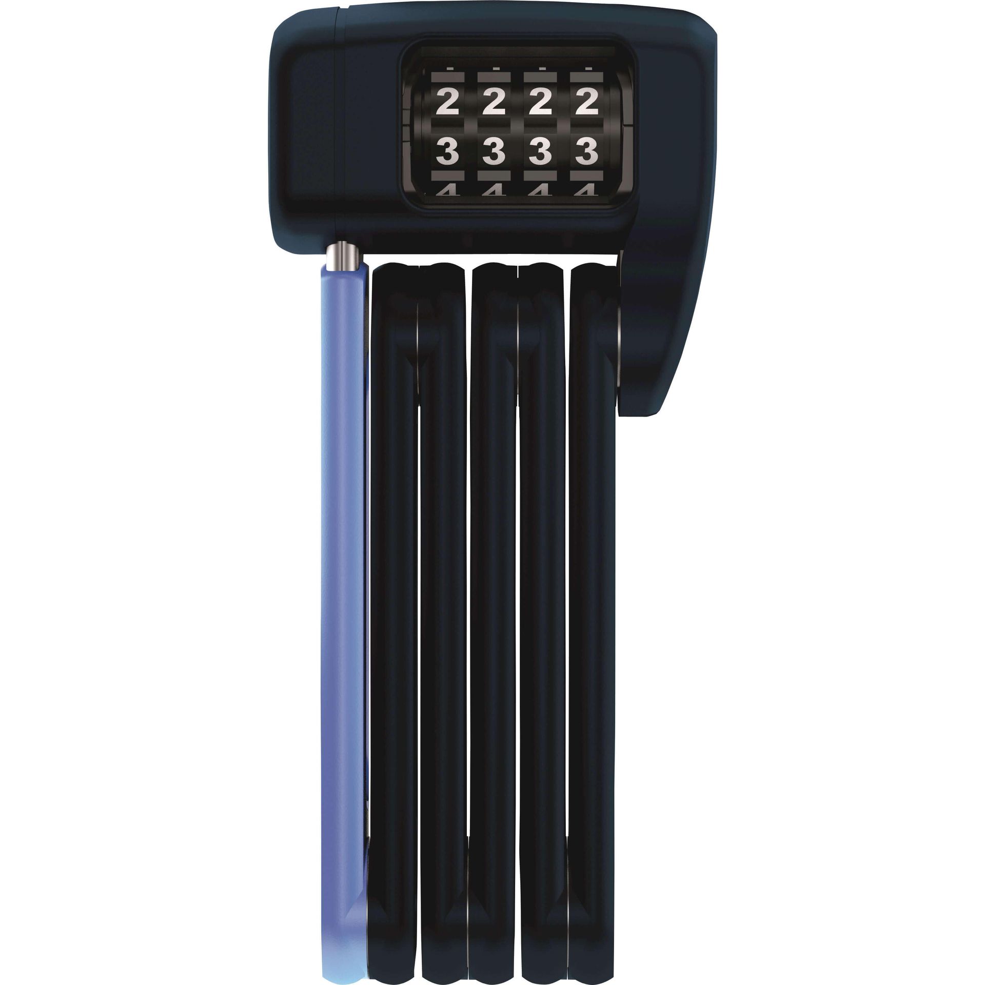 Abus Bordo Lite Mini 6055C/60 Folding Lock, niebieski 2022 Zabezpieczenia rowerowe