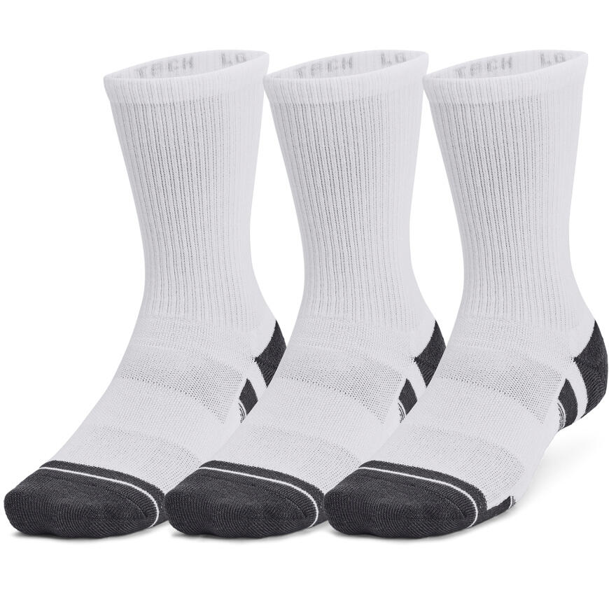 SKARPETY Under Armour Performance Tech 3-Pack Crew Socks, Dla obu płci