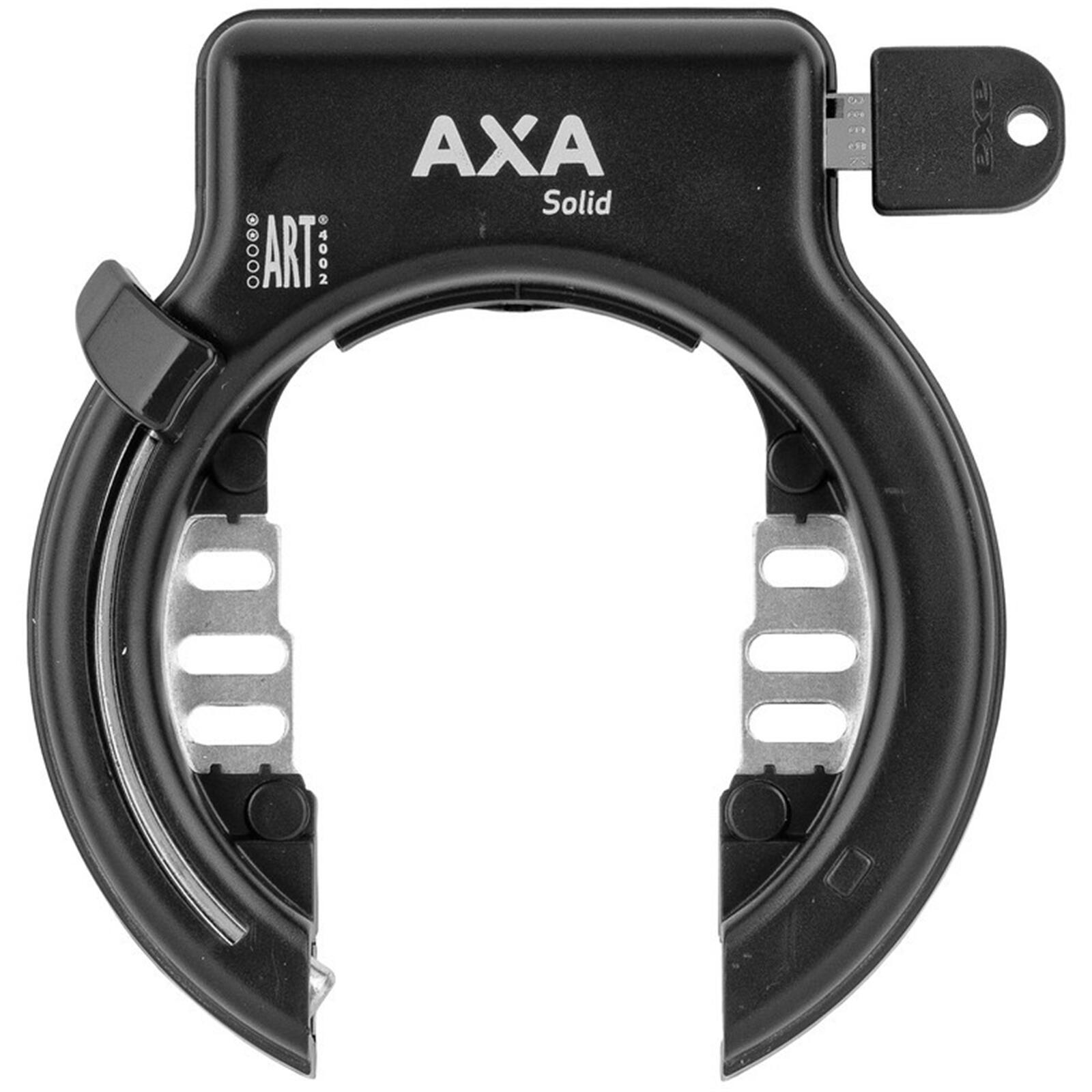 AXA 1 X zamek ramowy Solid, czarny, 5011521 ALA034