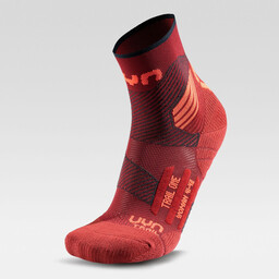 Skarpety UYN WOMAN RUN TRAIL ONE SOCKS Bordeaux