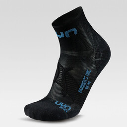 Skarpety UYN MAN RUNNER''S ONE SOCKS Black/Blue Poseidon