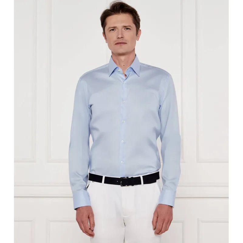 BOSS BLACK Koszula H-HANK-kent-C3-214 Slim Fit easy iron