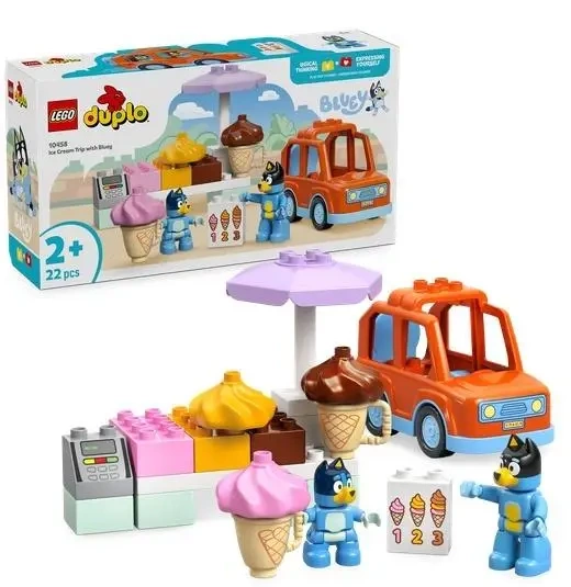 LEGO DUPLO 10458 (4szt) Wyprawa po lody z Blue