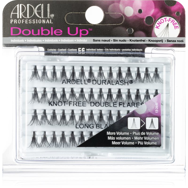 Ardell Double Up zestaw 56 kępek rzęs Long Black