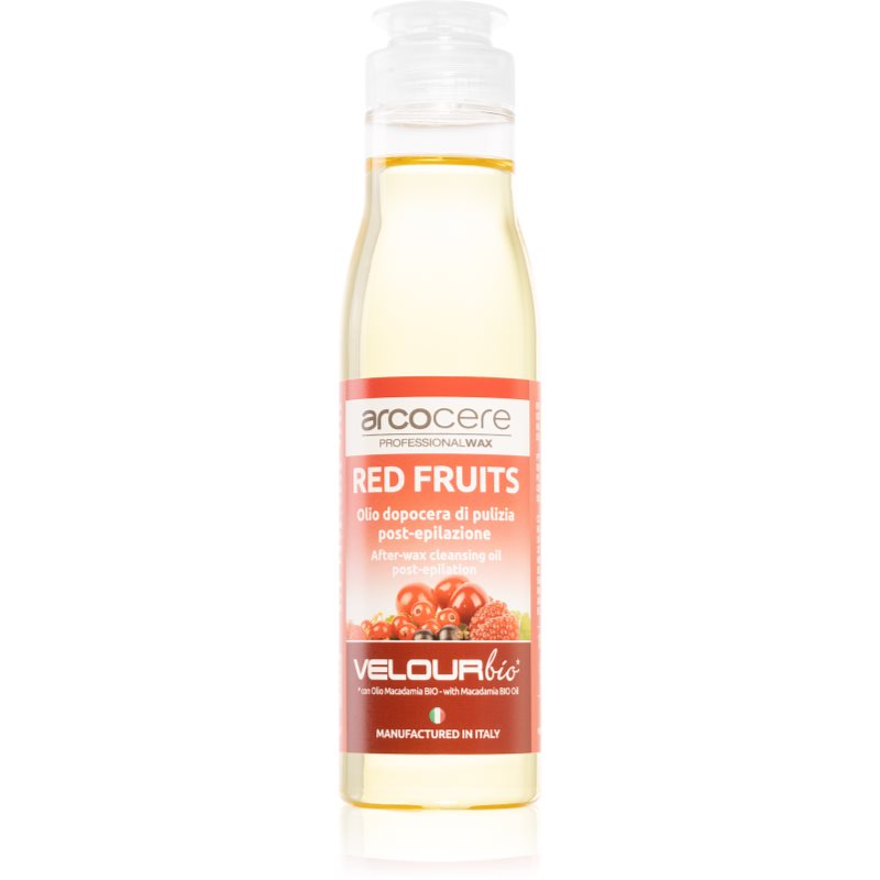 Bio Arcocere Kojący olejek myjący po depilacjiRed Fruits After Wax Clean sing Oil) 150 ml