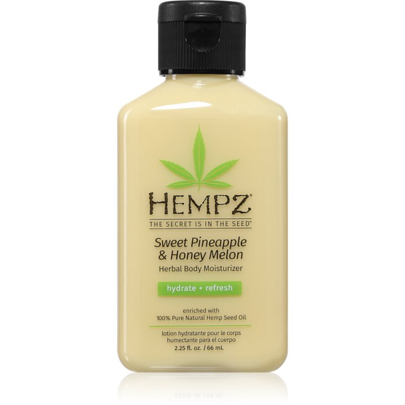 HEMPZ Sweet Pineapple Honey Melon nawilżające mleczko do ciała 66 ml