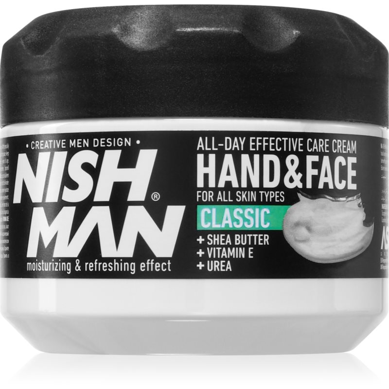 Nishman Hand&Face Classic, Krem do rąk i twarzy, wszystkie typy skóry, 300ml