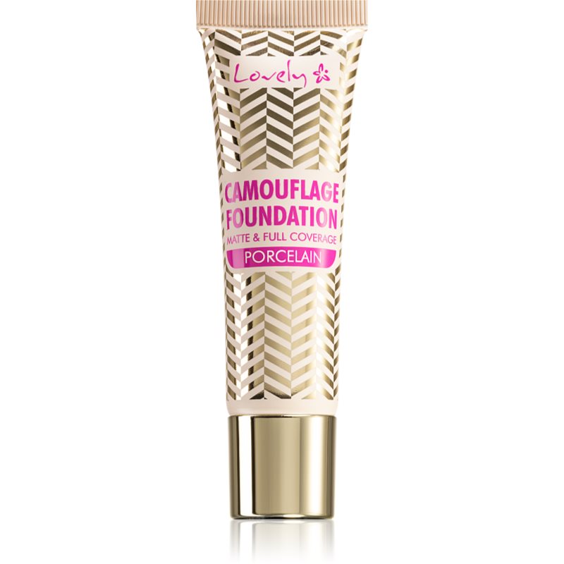 Lovely Lovely Camouflage Foundation kryjący podkład do twarzy 1 Porcelain 25g