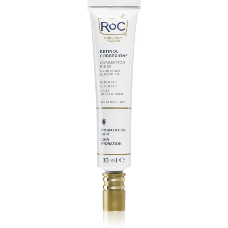 RoC Retinol Correxion Wrinkle Correct Daily Moisturizer SPF20 krem do twarzy na dzień 30 ml dla kobiet