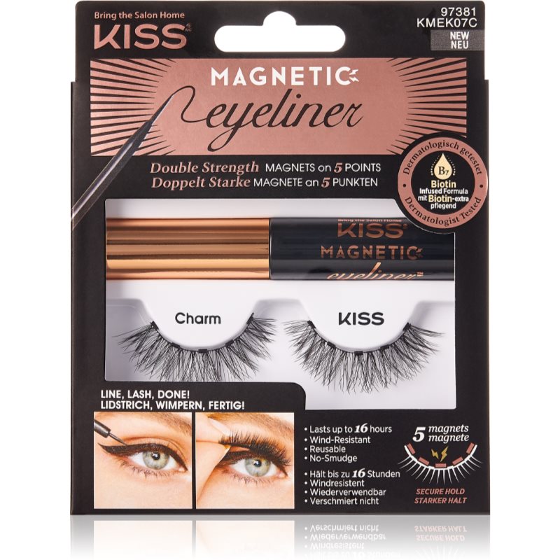 Lash KISS Magnetyczny Magnetic Eyeliner & Kit) wariant 07 Charm)