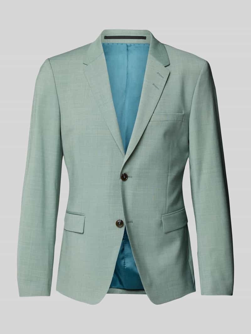Marynarka na dwa guziki o kroju slim fit z kieszeniami z patką model ‘Jamie’