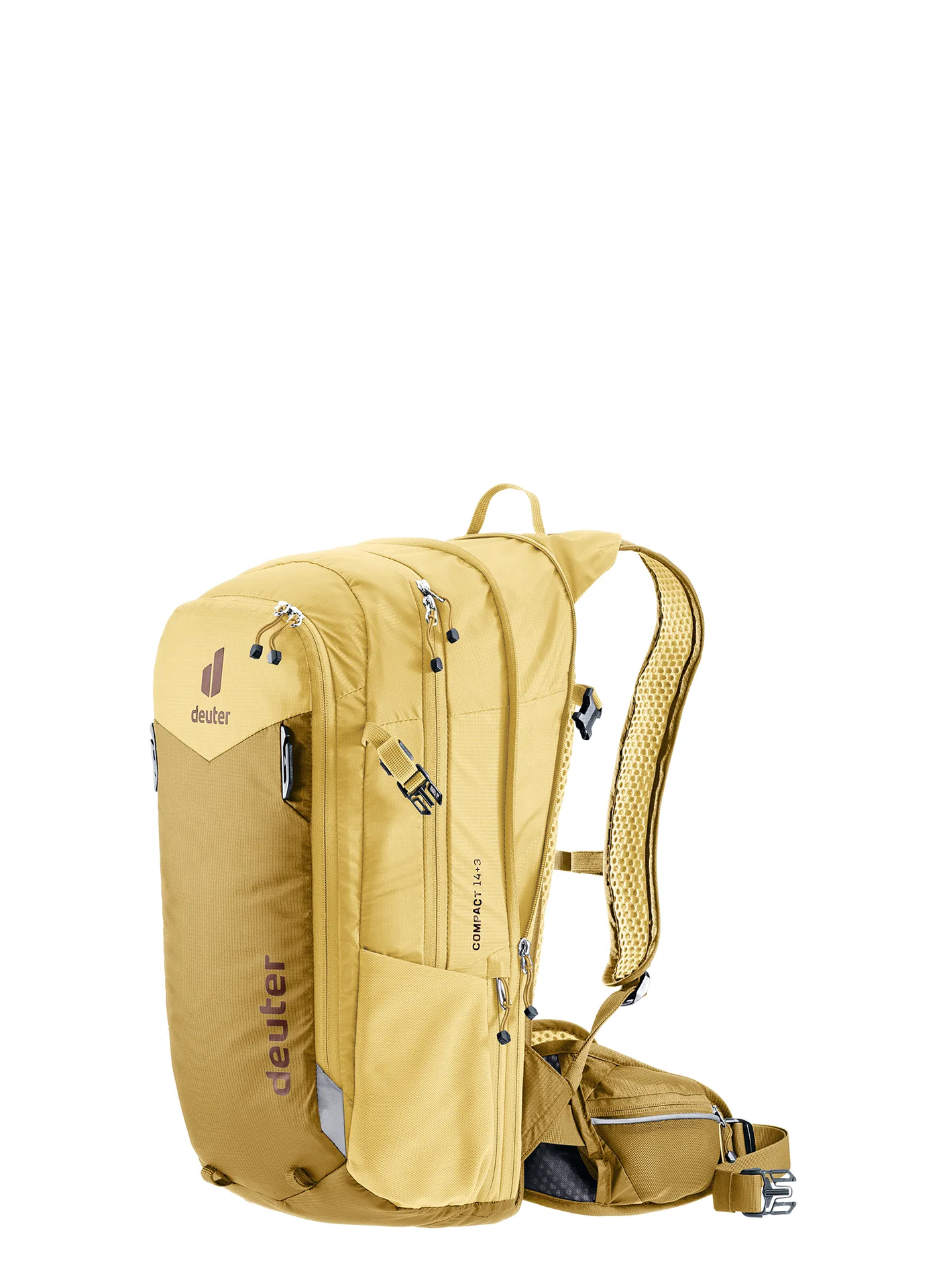 Plecak rowerowy Deuter Compact 14+3 - savanna/dune