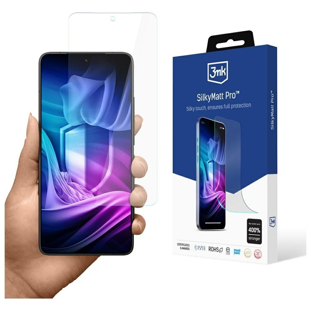 Matowa folia ochronna 3MK Silky Matt Pro do Xiaomi POCO F7 Pro/F7 Ultra