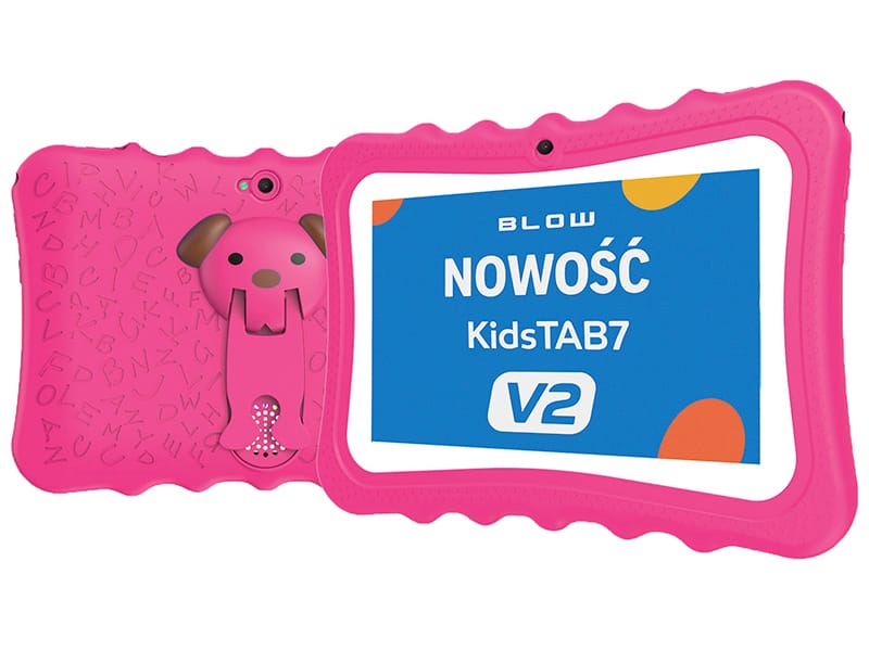 Blow kidstab7 v2 blow 4/32gb różowe etui