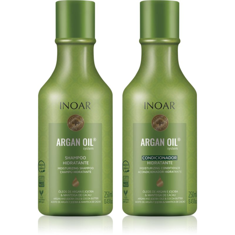 Inoar Professional inoar Professional  Argan Oil Shampoo & Conditioner  250 ML/8.45oz by inoar Professional 105