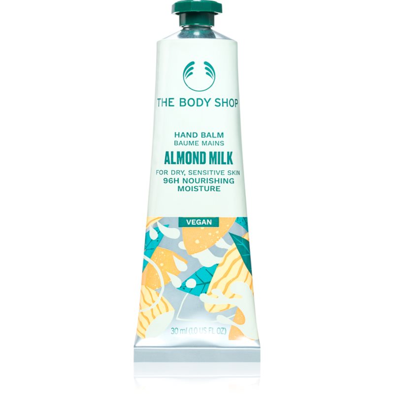 The Body Shop Almond Hand Balm Vegan krem do rąk z mlekiem migdałowym 30 ml