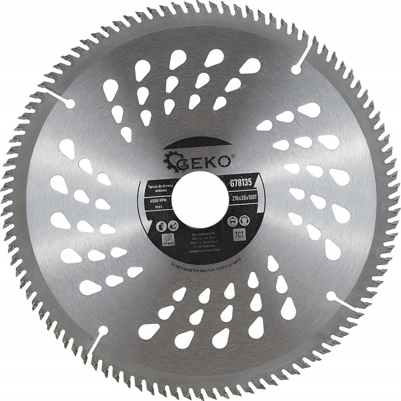 Geko Tarcza do drewna 210x30x100T 50