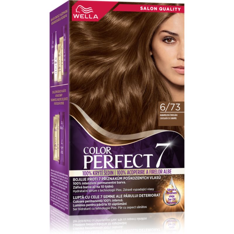Wella Color Perfect farba do włosów odcień 6/73 Toffee Chocolate 1 szt.