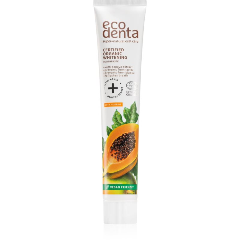 Ecodenta Ecodenta Organic Papaya Whitening pasta do zębów 75 ml unisex