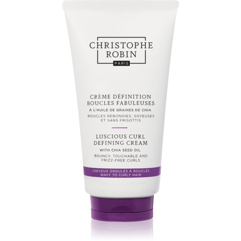 Christophe Robin Luscious Curl Defining Cream With Chia Seed Oil