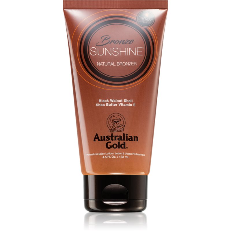 Designer Skin z brązu Sunshine Natural Bronzer sunbed Dark Tanning lotion paraben Free With Shea Butter 130 ML